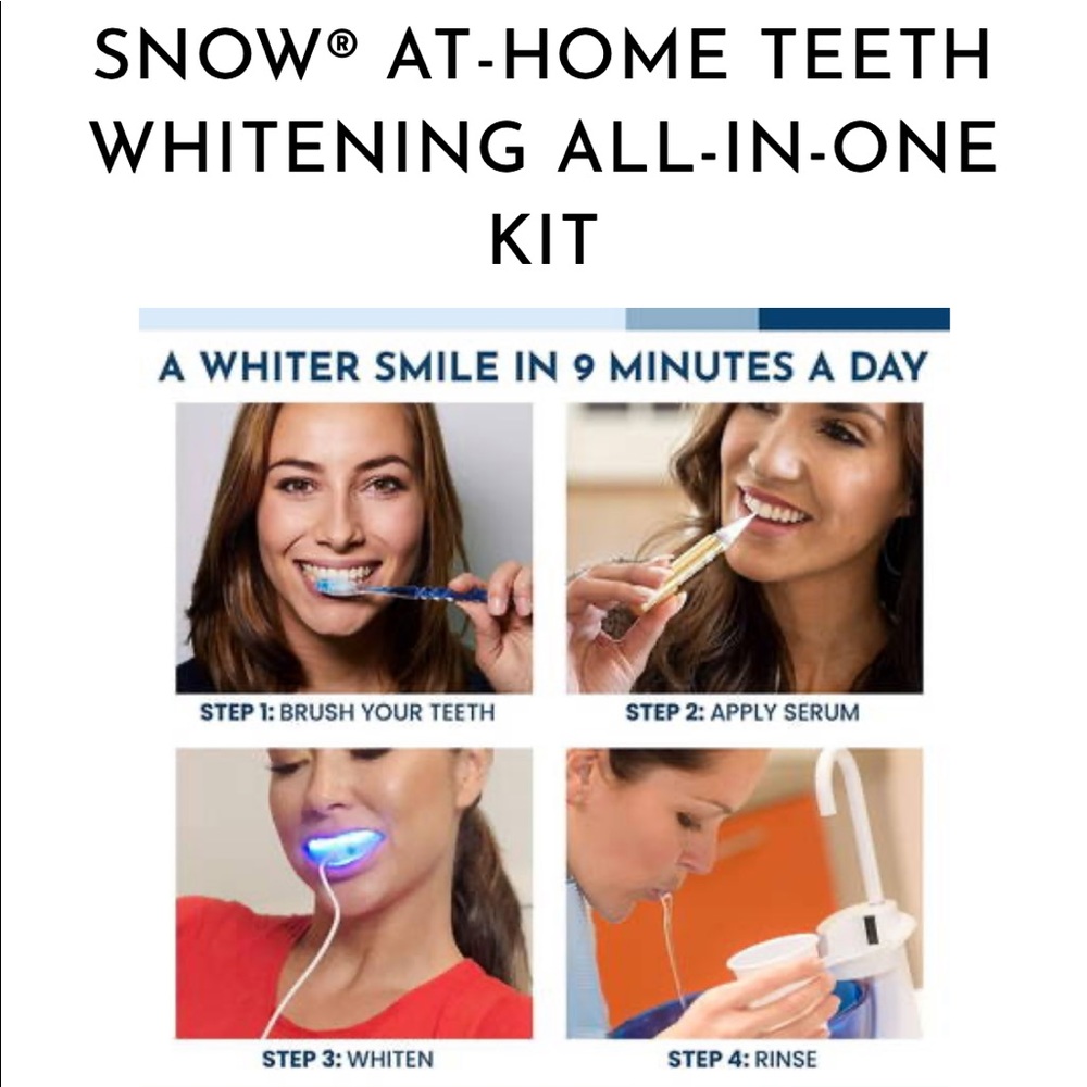 SNOW at Home Teeth Whitening Kit - NWT